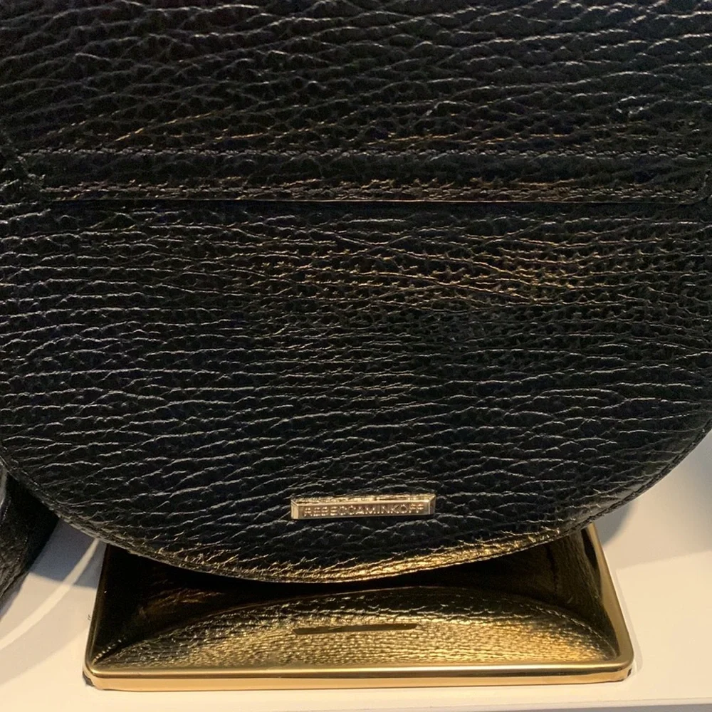 Rebecca Minkoff Black Leather Crossbody Bag in great Preloved condition - Picture 6 of 10